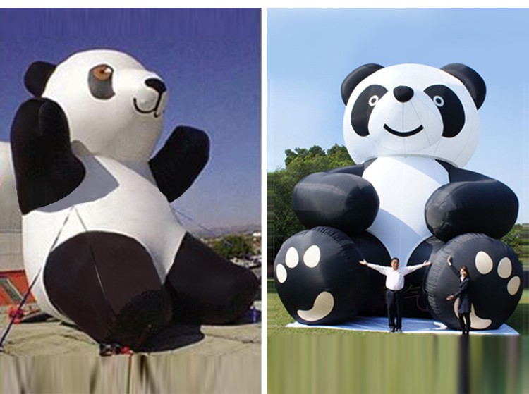 西青熊猫卡通气模